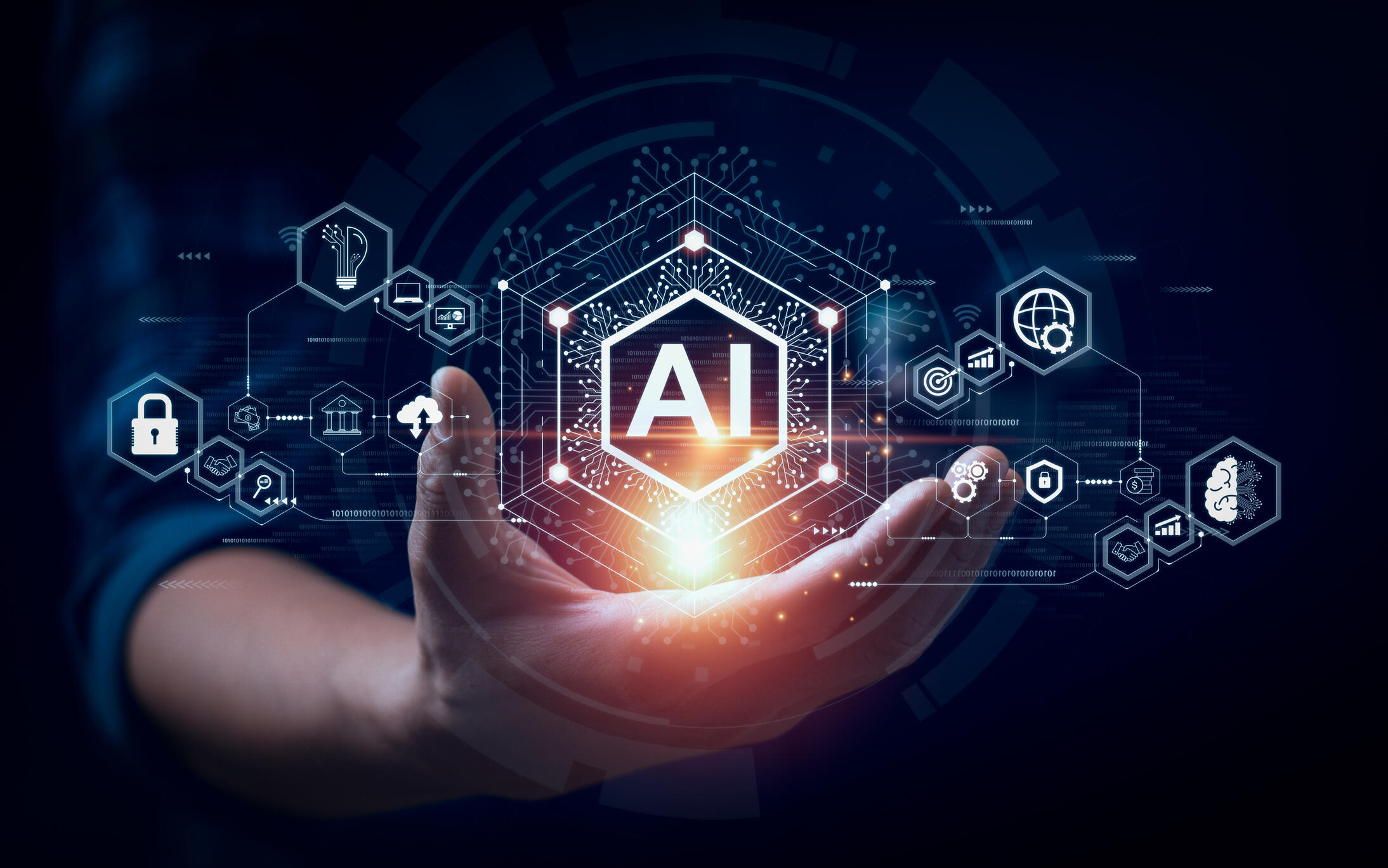 Automation, Predictive analytics, Customer service AI-powered chatbot, analyze customer data, business and technology