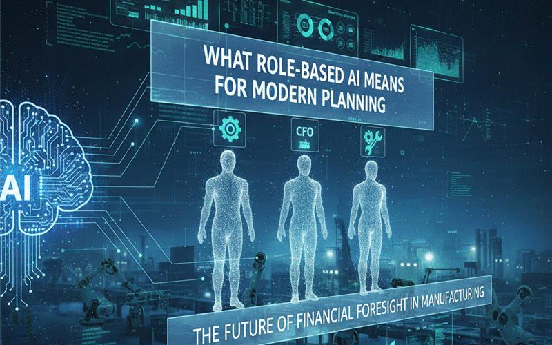 What Role-Based AI Means for Modern Planning: The Future of Financial Foresight in Manufacturing