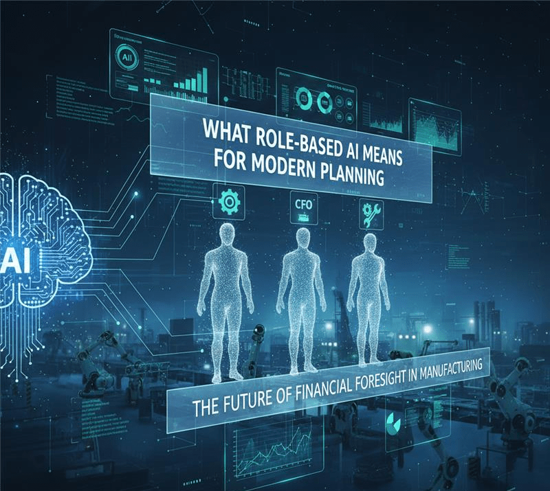 What Role-Based AI Means for Modern Planning: The Future of Financial Foresight in Manufacturing