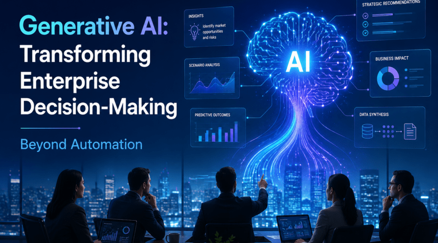 Generative AI Transforming Enterprise Decision-Making Beyond Automation